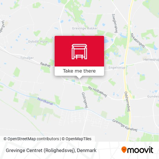 Grevinge Centret (Rolighedsvej) map