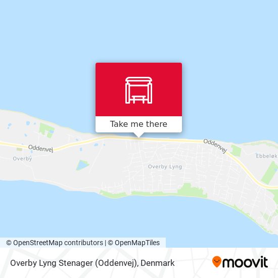Overby Lyng Stenager (Oddenvej) map