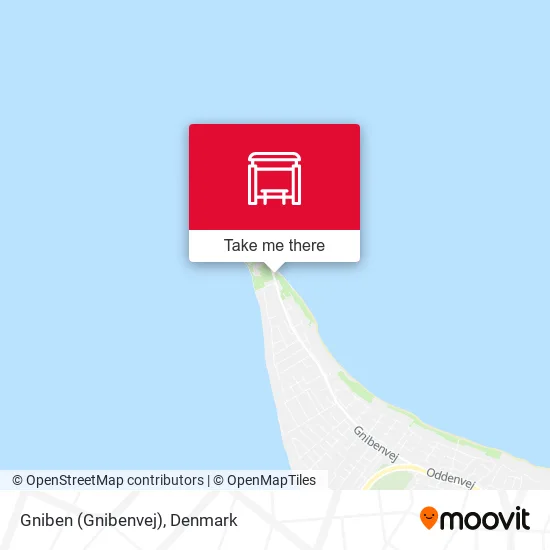 Gniben (Gnibenvej) map