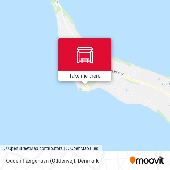 Odden Færgehavn (Oddenvej) map