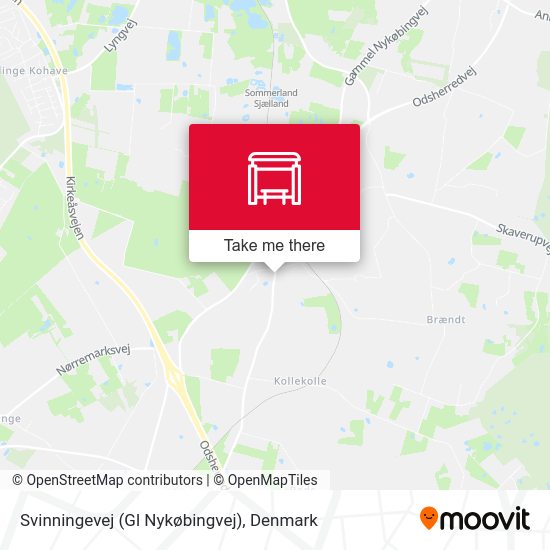 Svinningevej (Gl Nykøbingvej) map