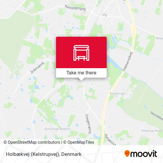 Holbækvej (Kelstrupvej) map
