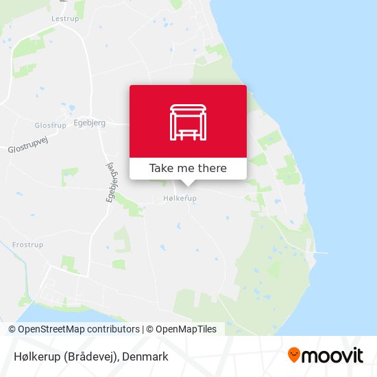 Hølkerup (Brådevej) map