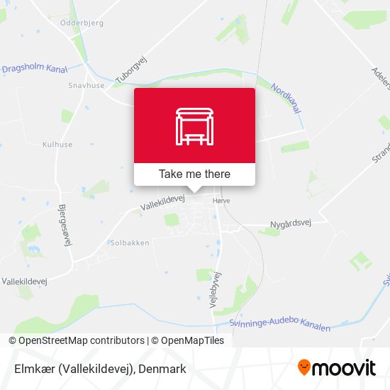 Elmkær (Vallekildevej) map