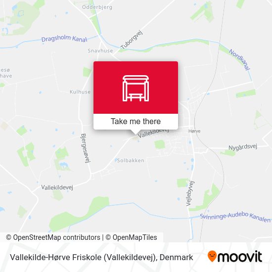 Vallekilde-Hørve Friskole (Vallekildevej) map