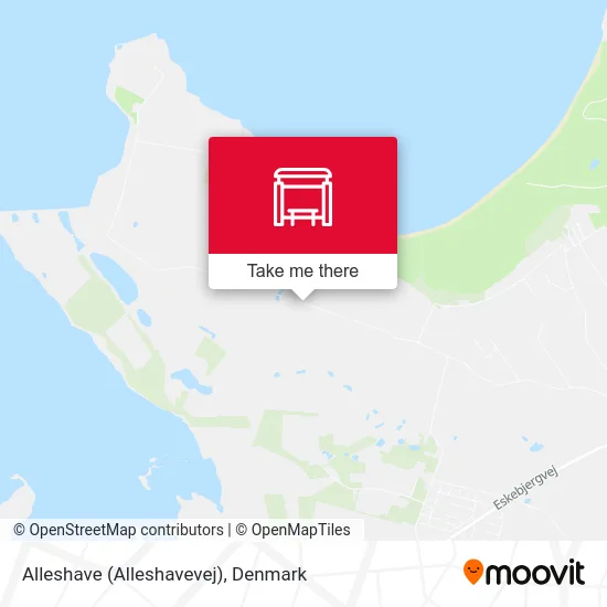 Alleshave (Alleshavevej) map