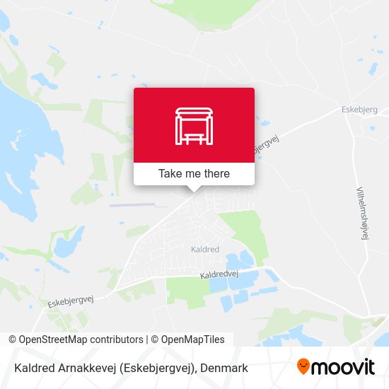 Kaldred Arnakkevej (Eskebjergvej) map