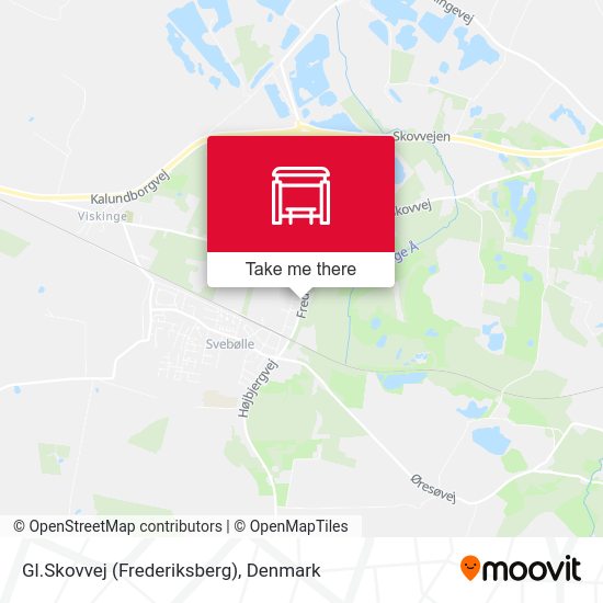 Gl.Skovvej (Frederiksberg) map