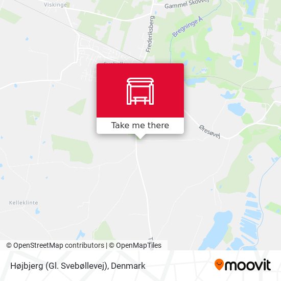 Højbjerg (Gl. Svebøllevej) map