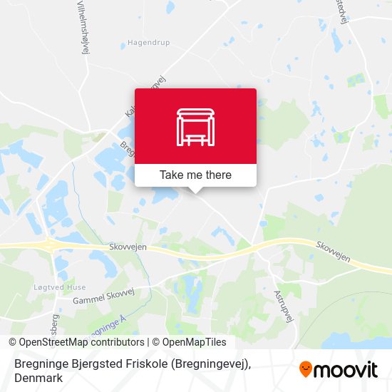 Bregninge Bjergsted Friskole (Bregningevej) map