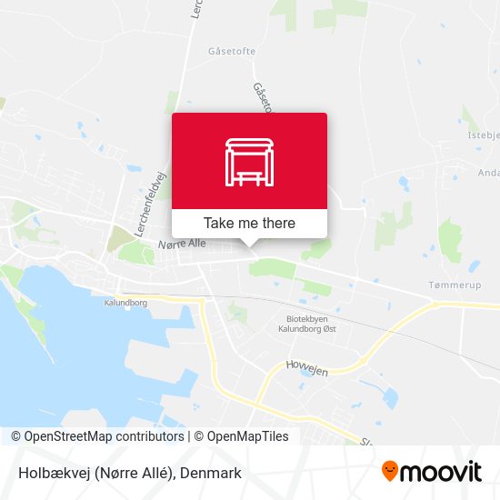 Holbækvej (Nørre Allé) map