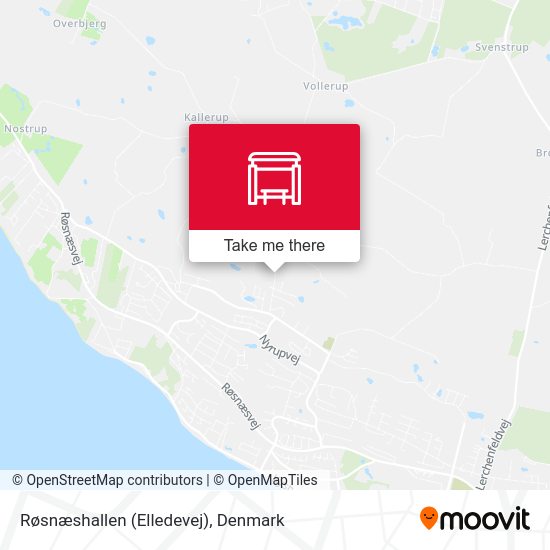 Røsnæshallen (Elledevej) map