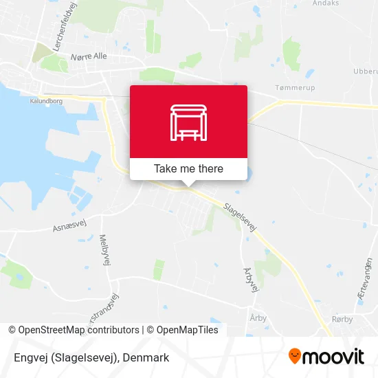 Engvej (Slagelsevej) map