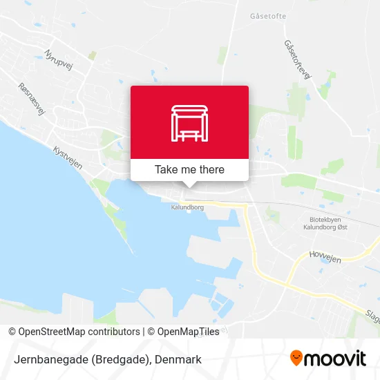 Jernbanegade (Bredgade) map