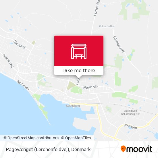 Pagevænget (Lerchenfeldvej) map