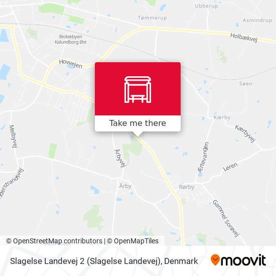 Slagelse Landevej 2 map