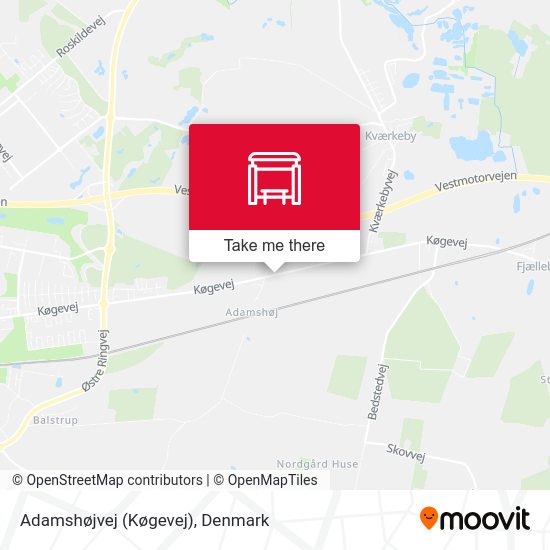 Adamshøjvej (Køgevej) map