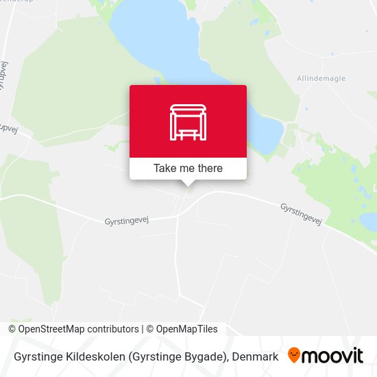 Gyrstinge Kildeskolen (Gyrstinge Bygade) map