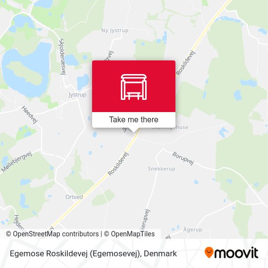 Egemose Roskildevej (Egemosevej) map