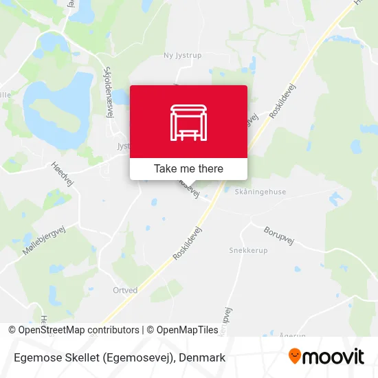 Egemose Skellet (Egemosevej) map