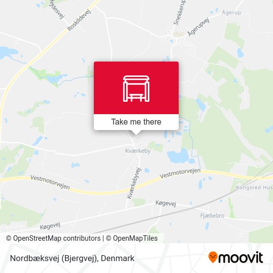 Nordbæksvej (Bjergvej) map
