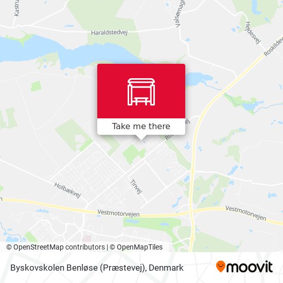 Byskovskolen Benløse (Præstevej) map