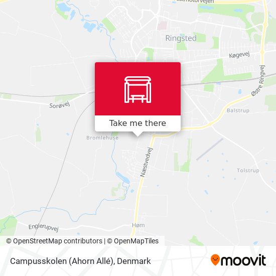 Campusskolen (Ahorn Allé) map