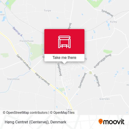Høng Centret (Centervej) map