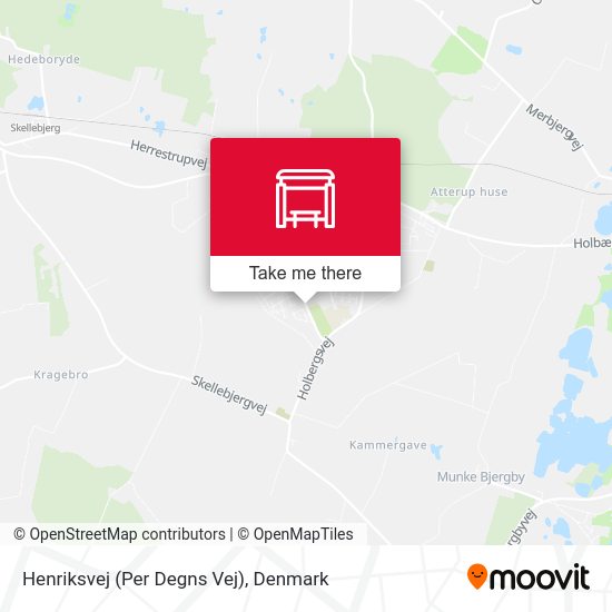 Henriksvej (Per Degns Vej) map