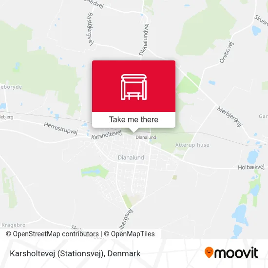 Karsholtevej (Stationsvej) map