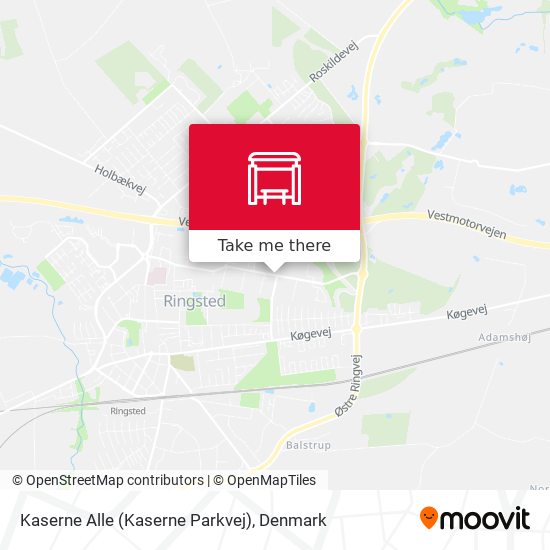 Kaserne Alle (Kaserne Parkvej) map