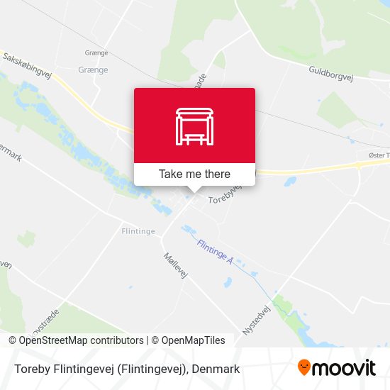 Toreby Flintingevej map