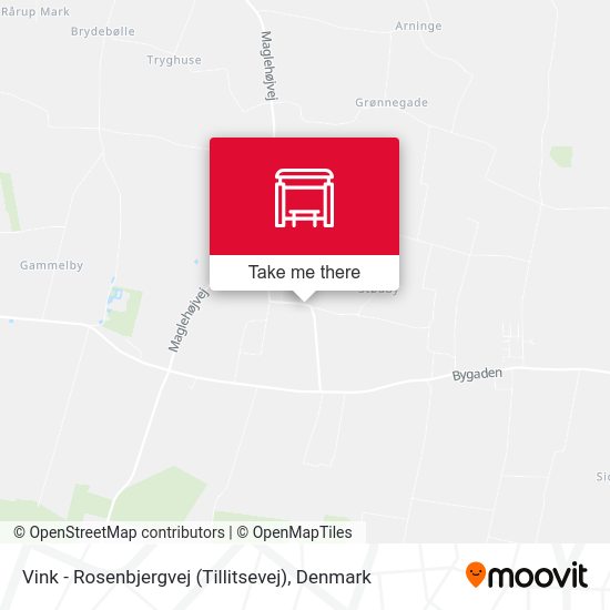 Vink - Rosenbjergvej (Tillitsevej) map