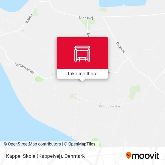 Kappel Skole (Kappelvej) map