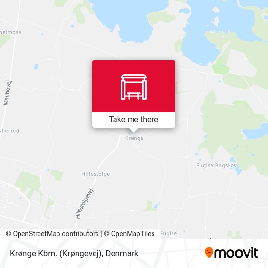 Krønge Kbm. (Krøngevej) map