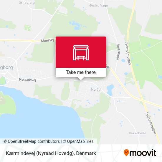 Kærmindevej (Nyraad Hovedg) map