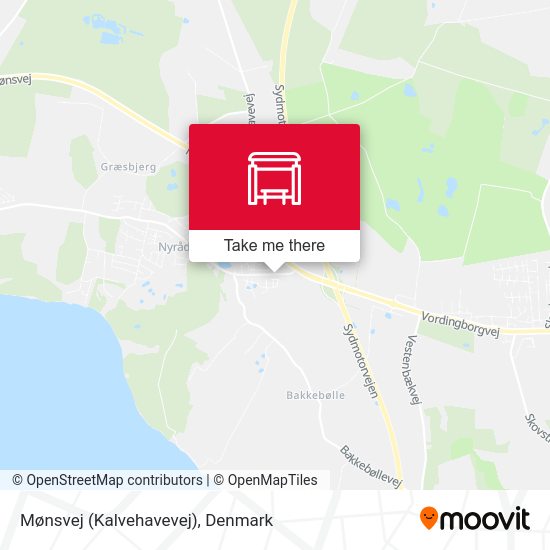 Mønsvej (Kalvehavevej) map