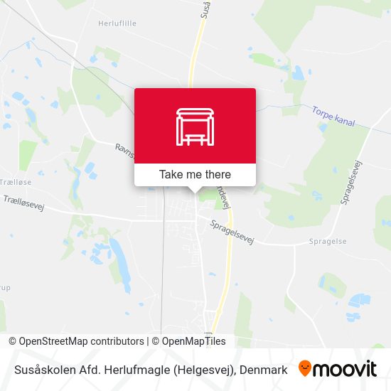 Susåskolen Afd. Herlufmagle (Helgesvej) map