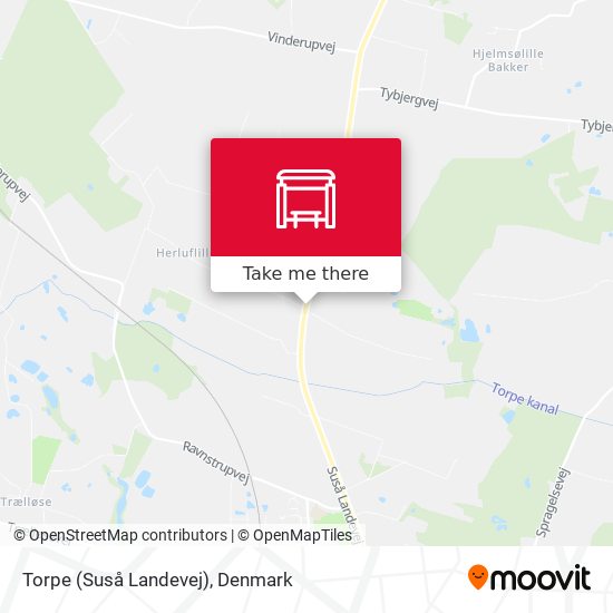 Torpe (Suså Landevej) map