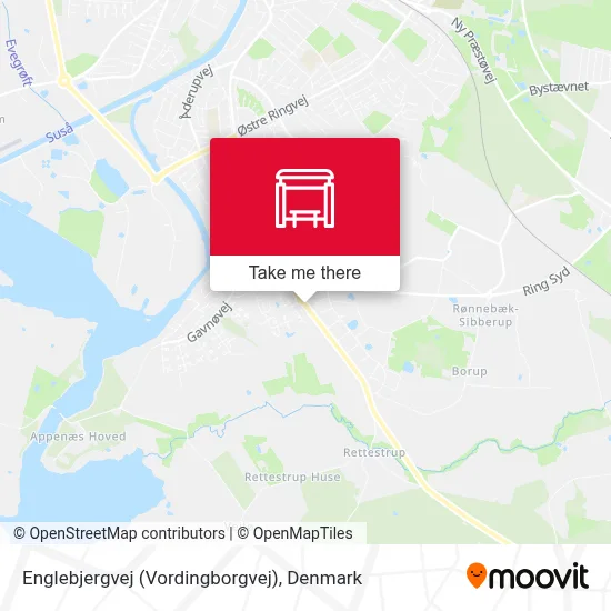 Englebjergvej (Vordingborgvej) map
