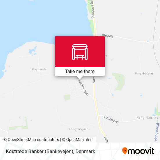 Kostræde Banker (Bankevejen) map