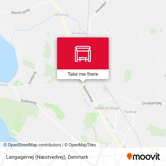 Langagervej (Næstvedvej) map