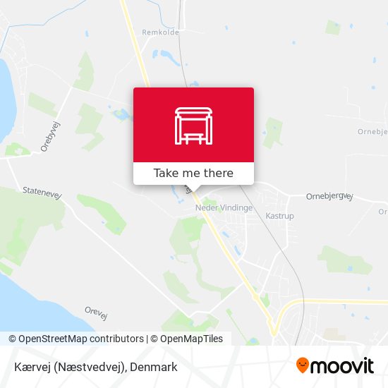 Kærvej (Næstvedvej) map