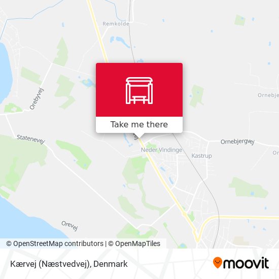 Kærvej (Næstvedvej) map