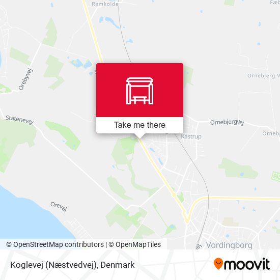 Koglevej (Næstvedvej) map