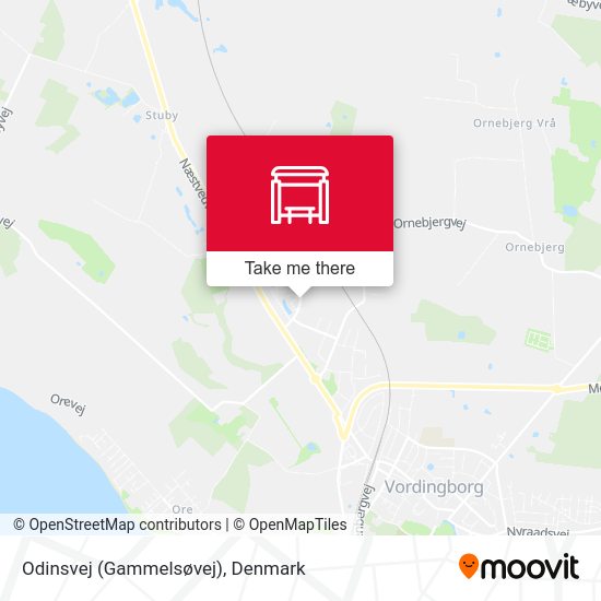 Odinsvej (Gammelsøvej) map