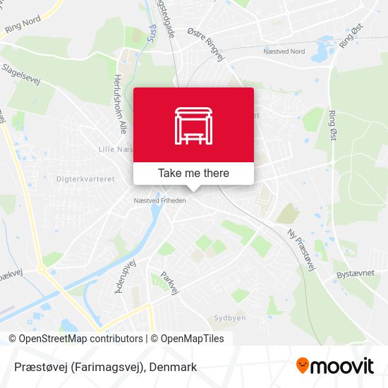 Præstøvej (Farimagsvej) map
