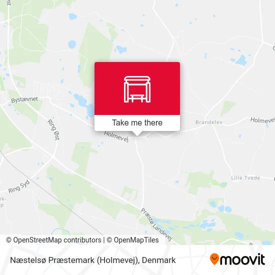 Næstelsø Præstemark (Holmevej) map