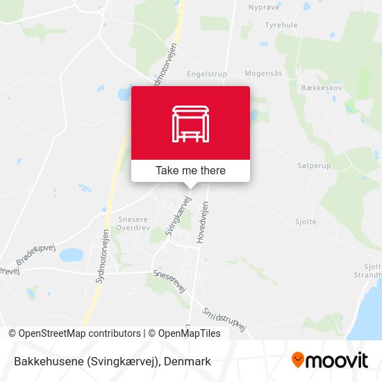 Bakkehusene (Svingkærvej) map