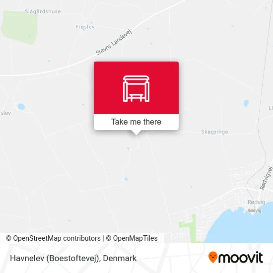 Havnelev (Boestoftevej) map
